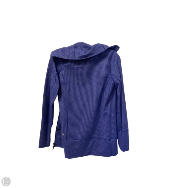 Athletic Jacket By Lululemon In Blue, Size: 2 Online Sale - Image 2