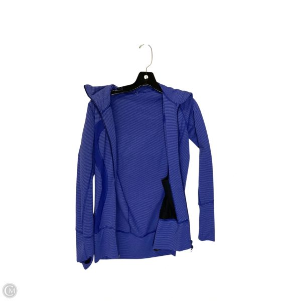 Athletic Jacket By Lululemon In Blue, Size: 2 Online Sale