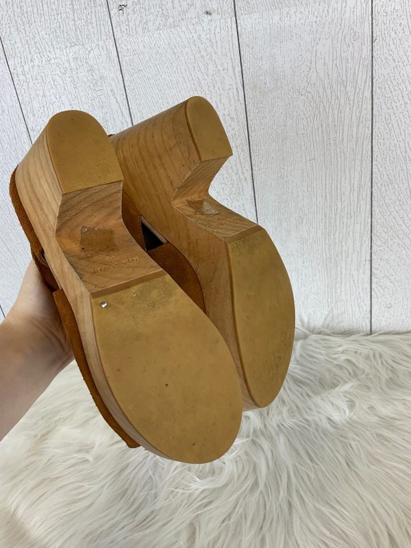 Shoes Heels Block By Free People In Tan, Size: 8 Supply - Image 4