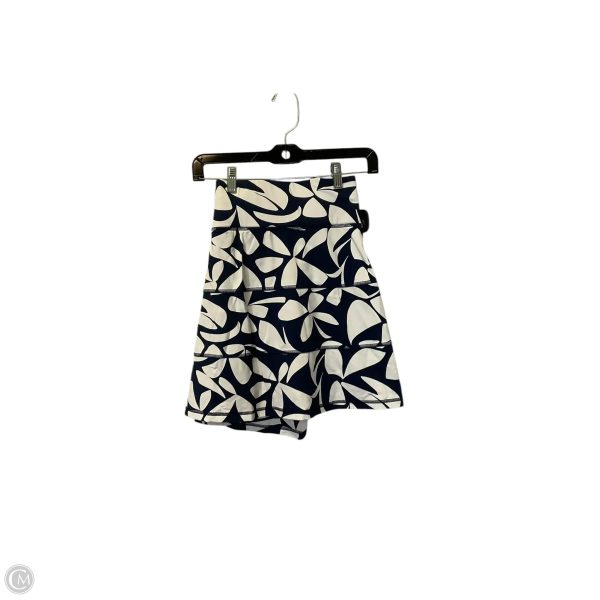 Athletic Skort By Talbots In Blue & White, Size: Xl Sale