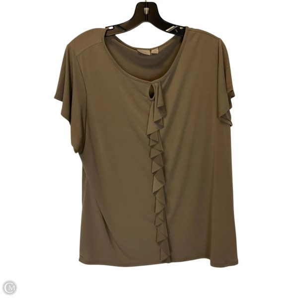 Top Short Sleeve By Easywear By Chicos In Green, Size: M For Discount