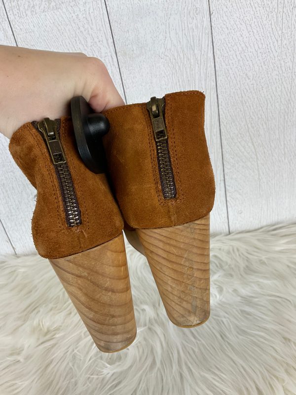 Shoes Heels Block By Free People In Tan, Size: 8 Supply - Image 3