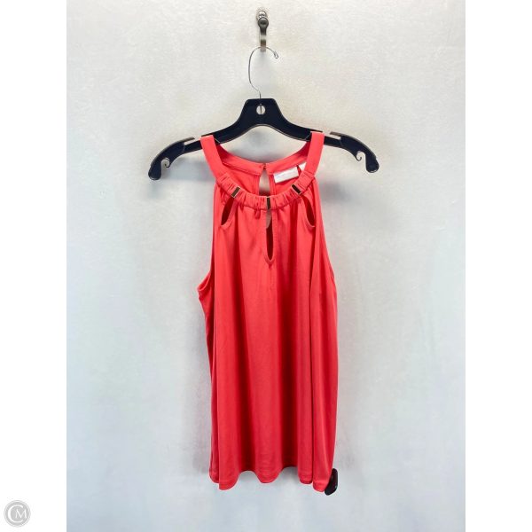 Top Sleeveless By New York And Co In Peach, Size: M Online