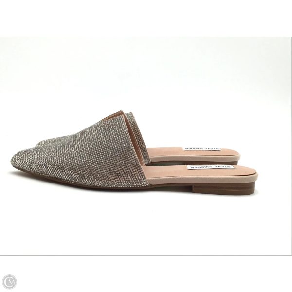 Shoes Flats By Steve Madden In Silver, Size: 9 For Cheap - Image 3