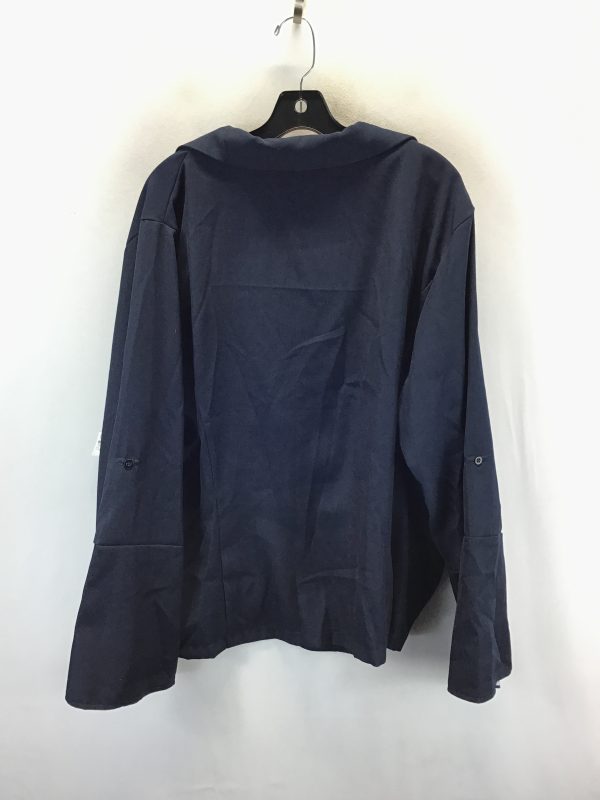 Blazer By Shein In Navy, Size: 4x For Sale - Image 2