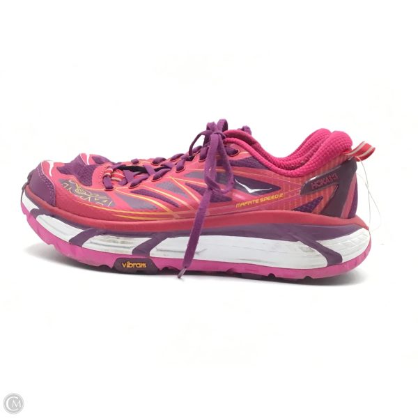 Shoes Athletic By Hoka In Multi-colored, Size: 8 Sale - Image 3
