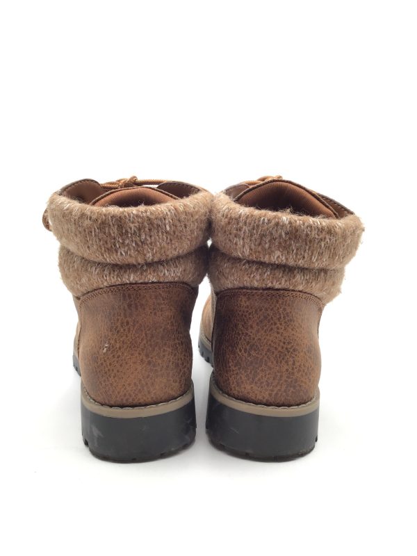Boots Ankle Flats By White Mountain In Tan, Size: 7.5 Online Hot Sale - Image 4