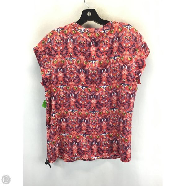 Top Short Sleeve By Joie In Red, Size: L For Sale - Image 2
