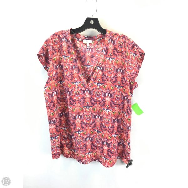 Top Short Sleeve By Joie In Red, Size: L For Sale