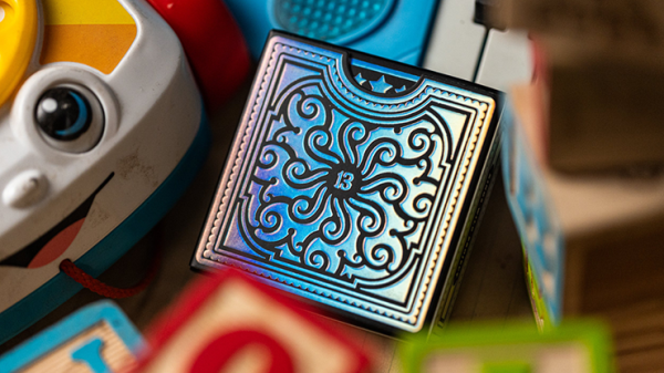 Black Alphabet Blocks Playing Cards by Kings Wild Project Online Sale - Image 2